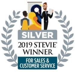 Logo 2019 Silver Stevie Award