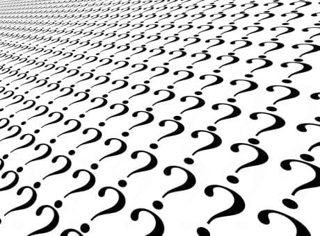 question marks