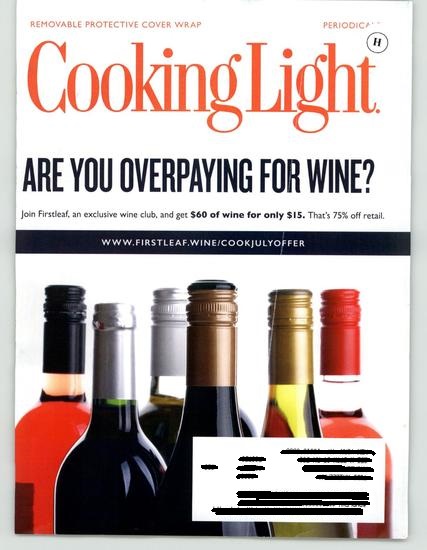 Cooking Light Cover Wrap