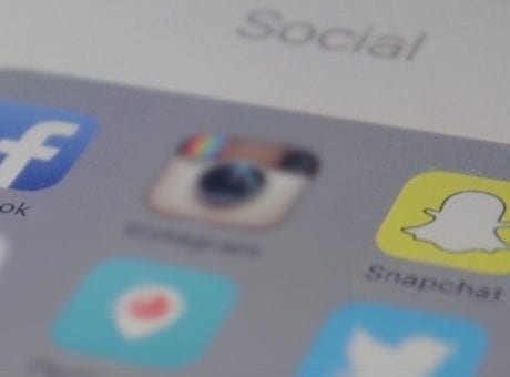 social media app logos