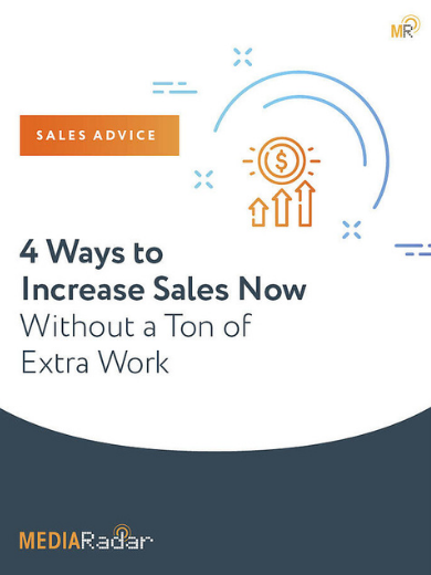4 ways to increase sales now
