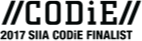 Logo 2017 Codie Award Finalist
