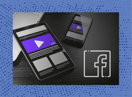 facebook logo with phone